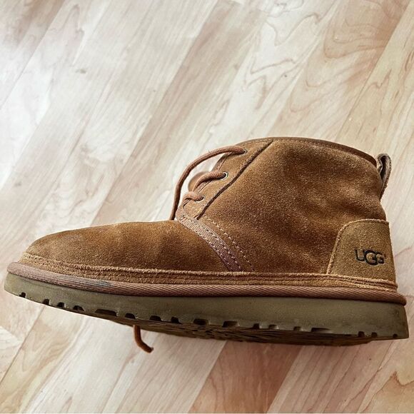 Ugg Neumel Tan Boots Kids 5 - Picture 8 of 8